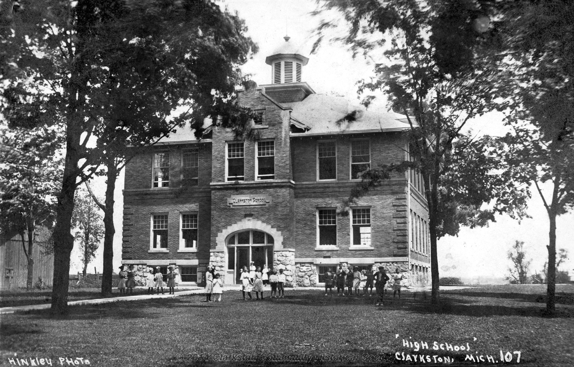 Clarkston Union School, c. 1915